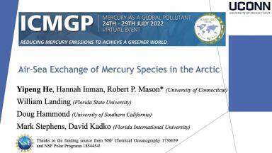 Air-sea Exchange of Mercury Species in the Arctic